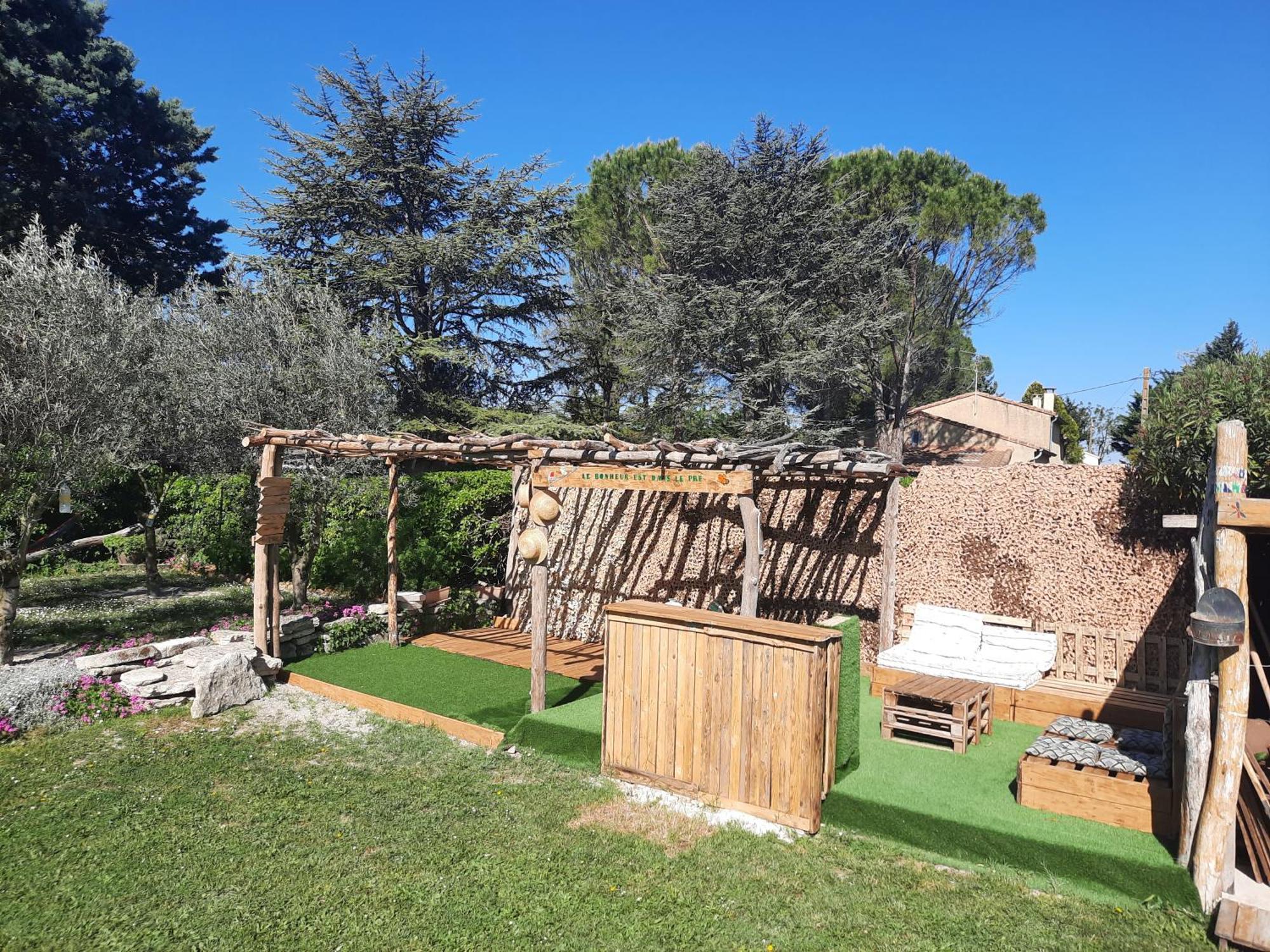 Mas La Maison de mon Père  Proche AVIGNON à PUJAUT Exterior foto